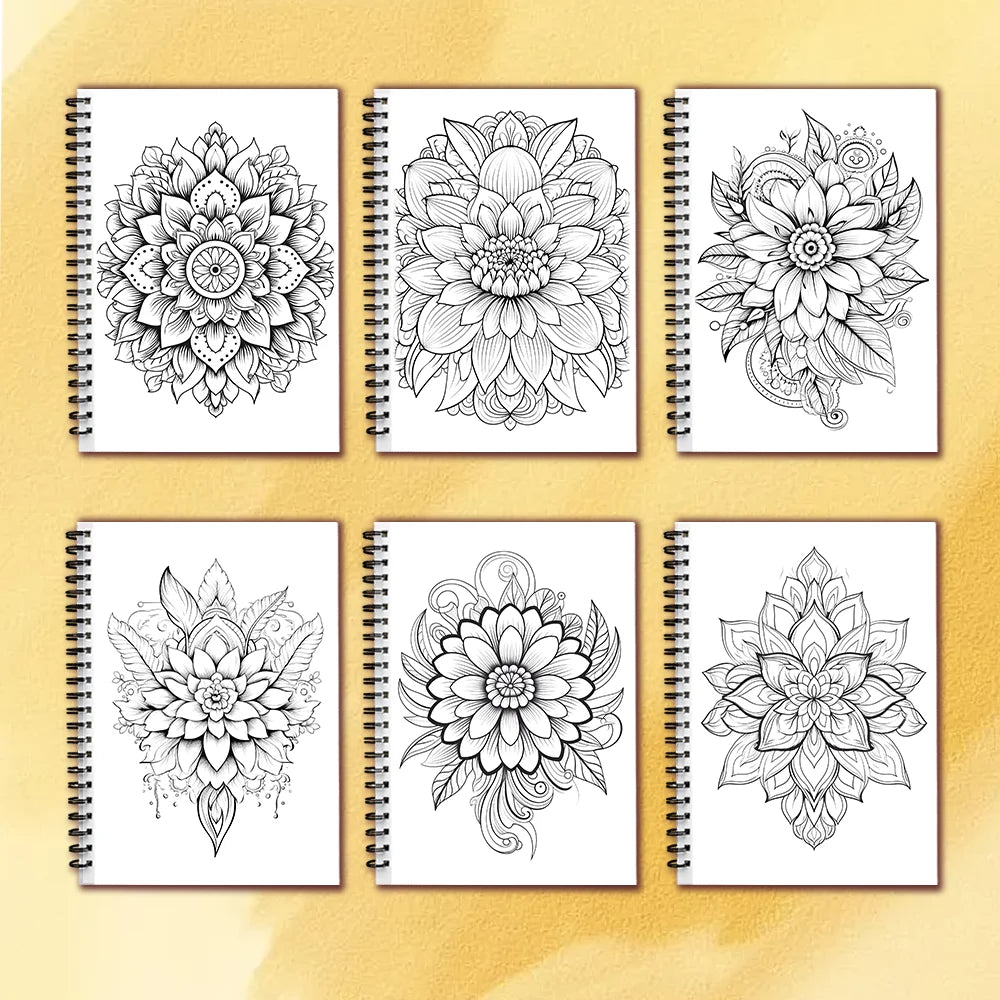 Mandala Colouring for Calm: A Therapeutic Journey to Inner Peace