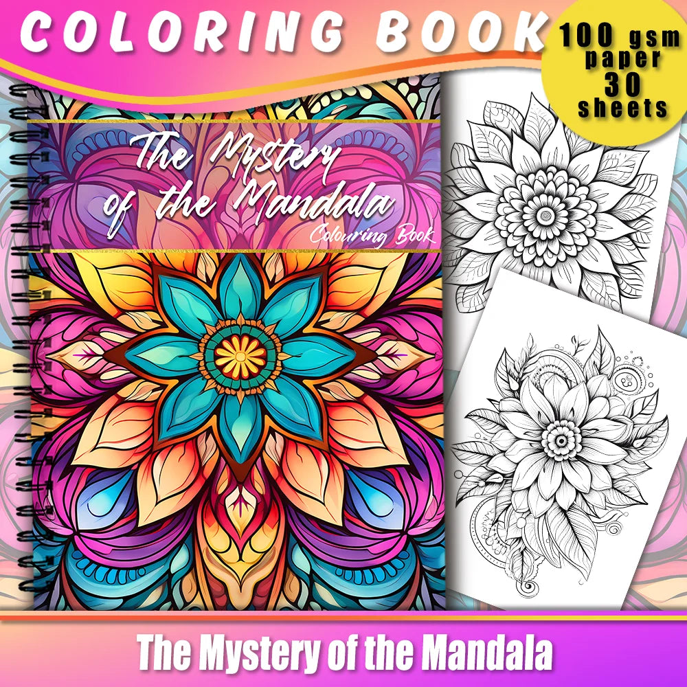 Mandala Colouring for Calm: A Therapeutic Journey to Inner Peace