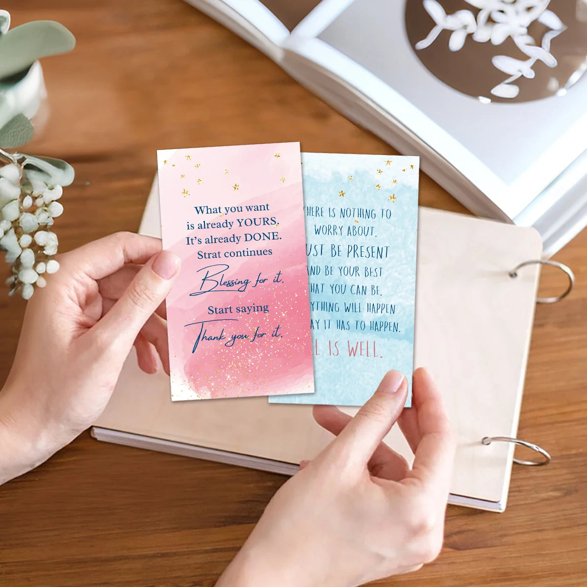 Motivational Affirmation Cards for Self‑Encouragement